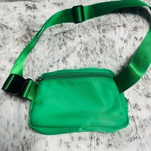 Vibrant Green Belt Bag